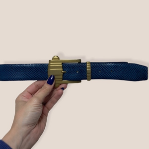 The‎ Ritz accessory collection genuine karung skin belt